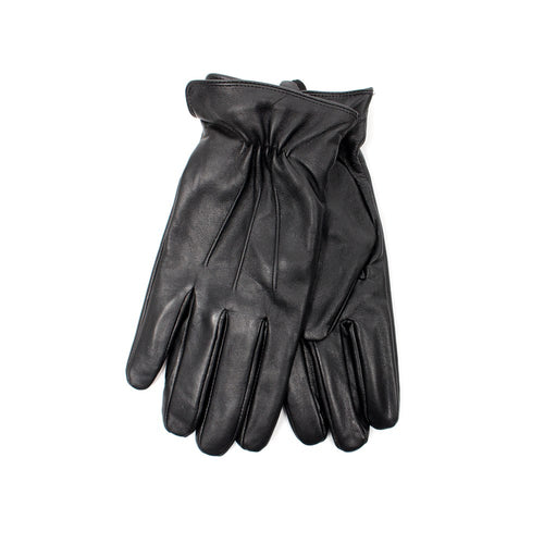AT LD Black Leather Gloves