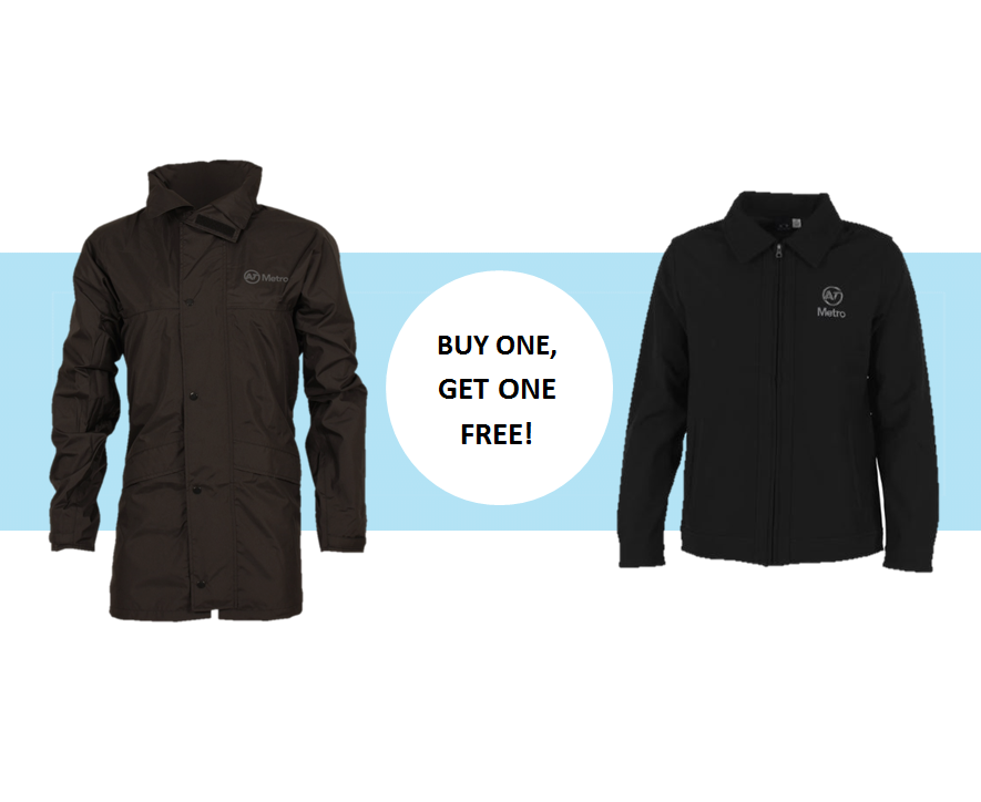 Buy 1 Get 1 Free - Metro Soft Shell Jacket